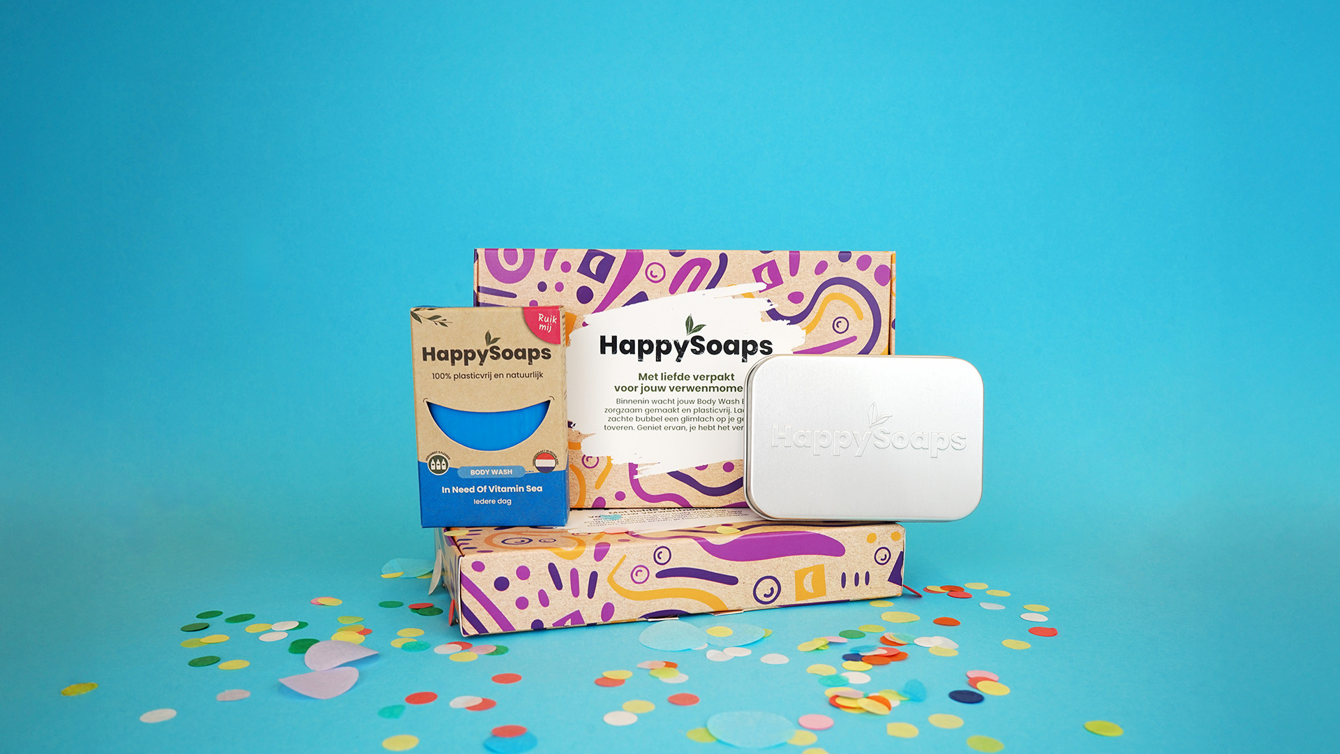 Happy Giftbox - In Need of Vitamin Sea, HappySoaps NL