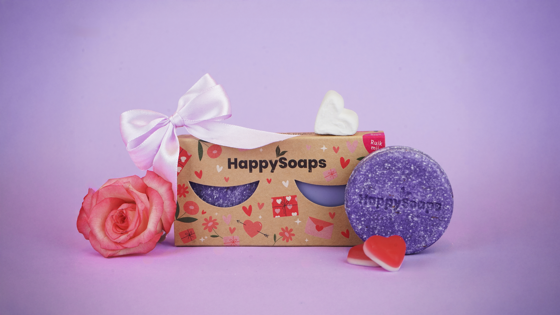 Happy Giftbox - Lavender Rain, HappySoaps NL