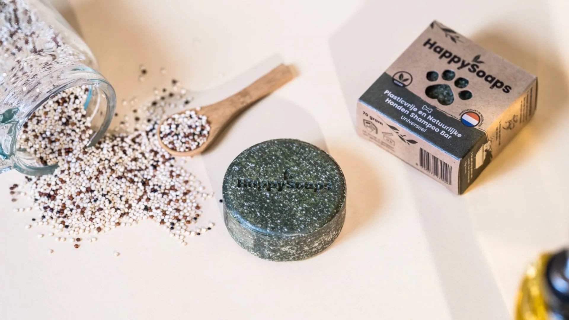 Honden Shampoo Bar β Universeel, HappySoaps NL