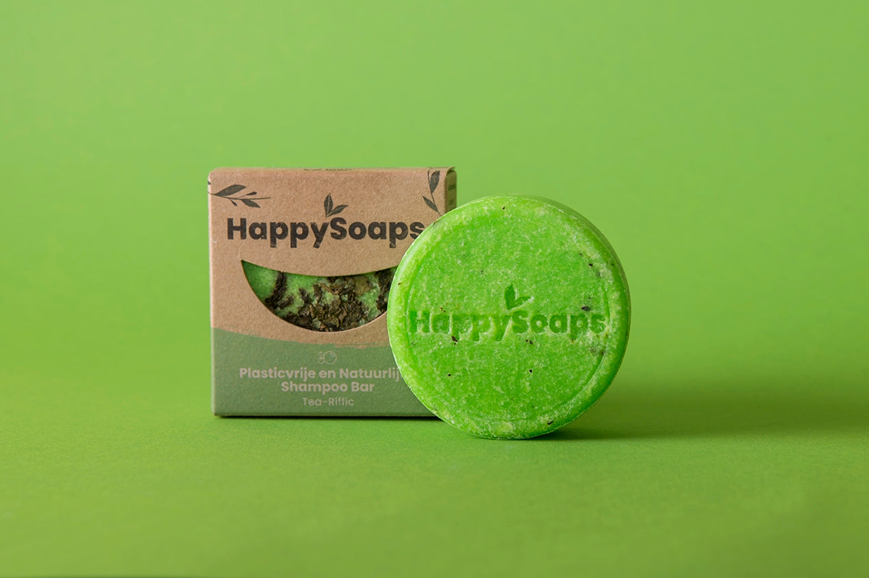 Shampoo Bar - Tea-Riffic, HappySoaps NL