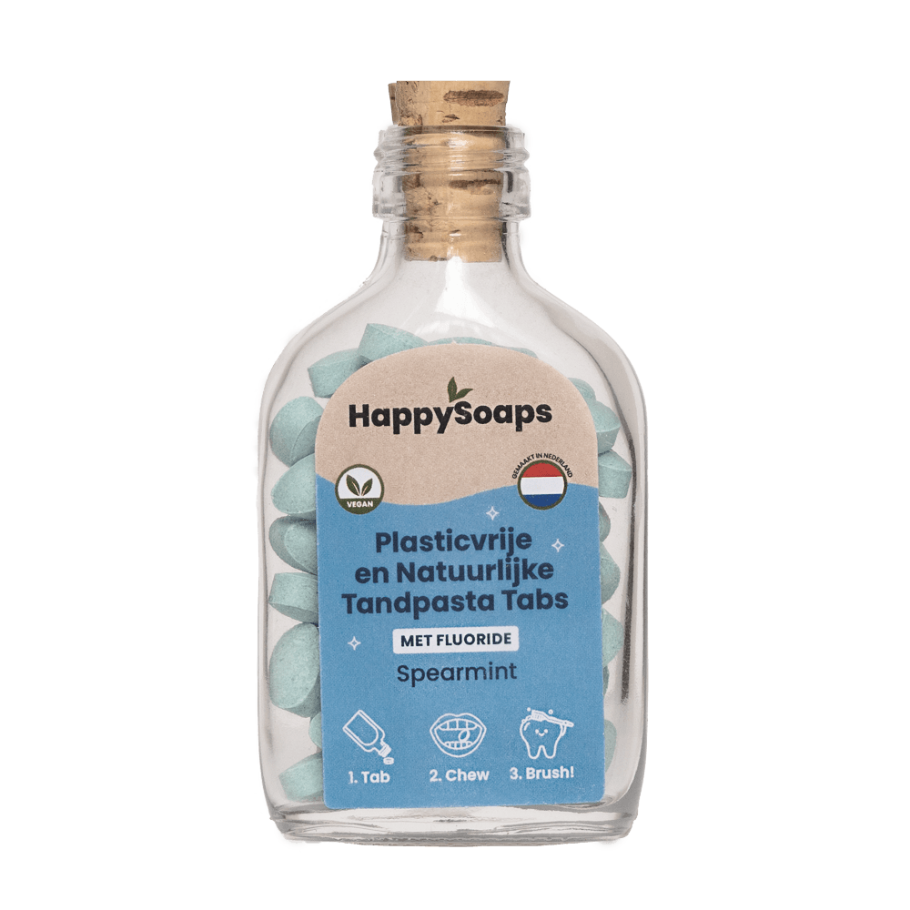 Tandpasta Tabs – Fluoride – – HappySoaps NL