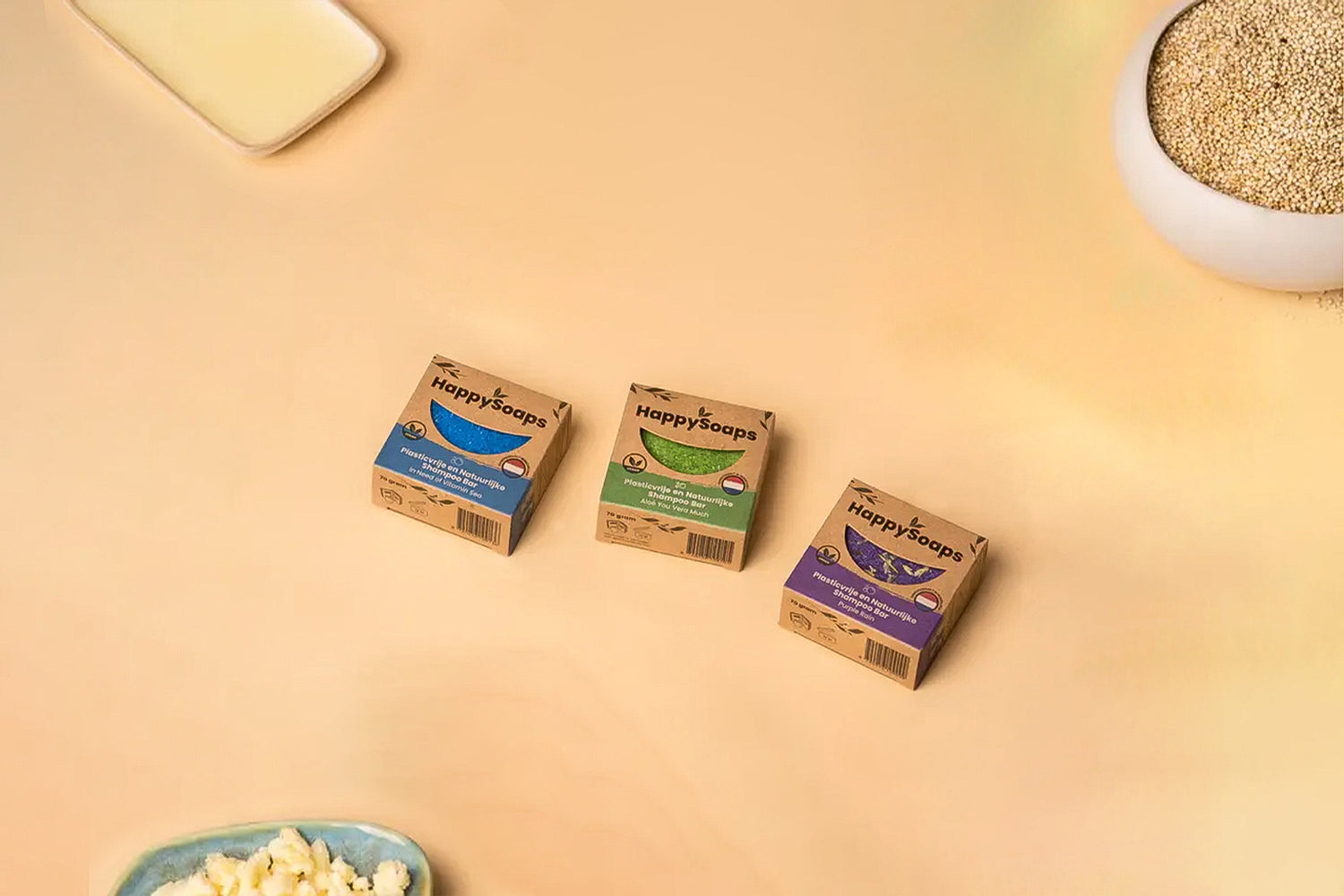 Shampoo Bars van HappySoaps