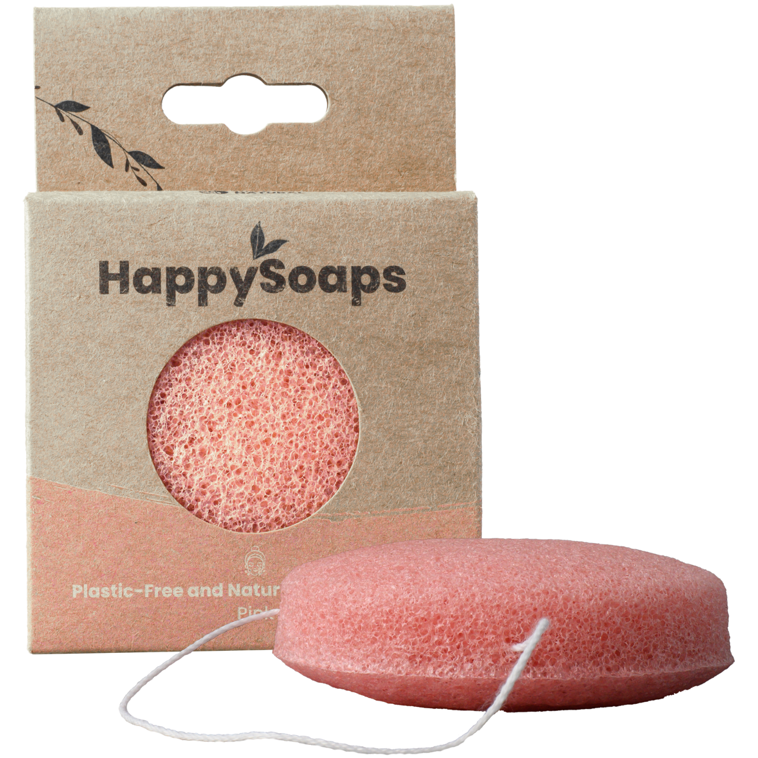 100% Natuurlijke Konjac Spons - Roze