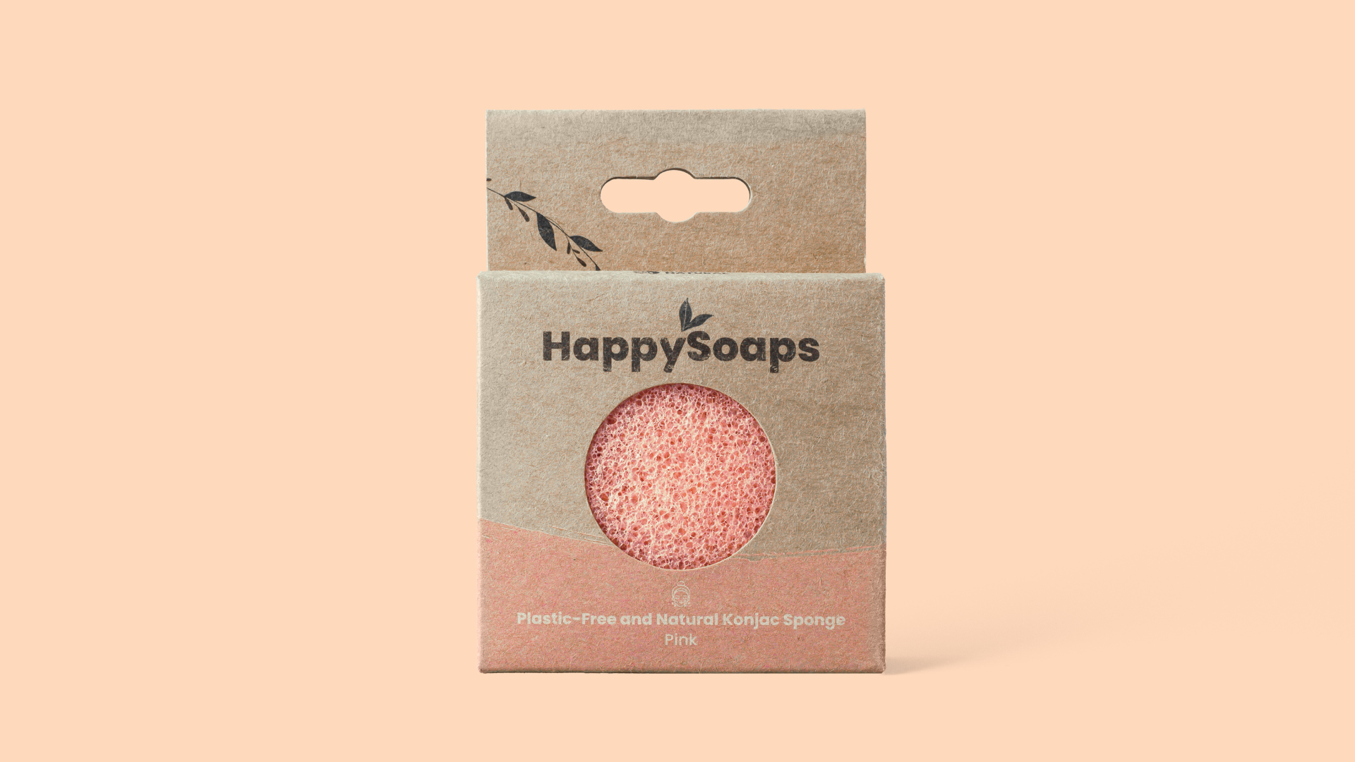 100% Natuurlijke Konjac Spons - Roze