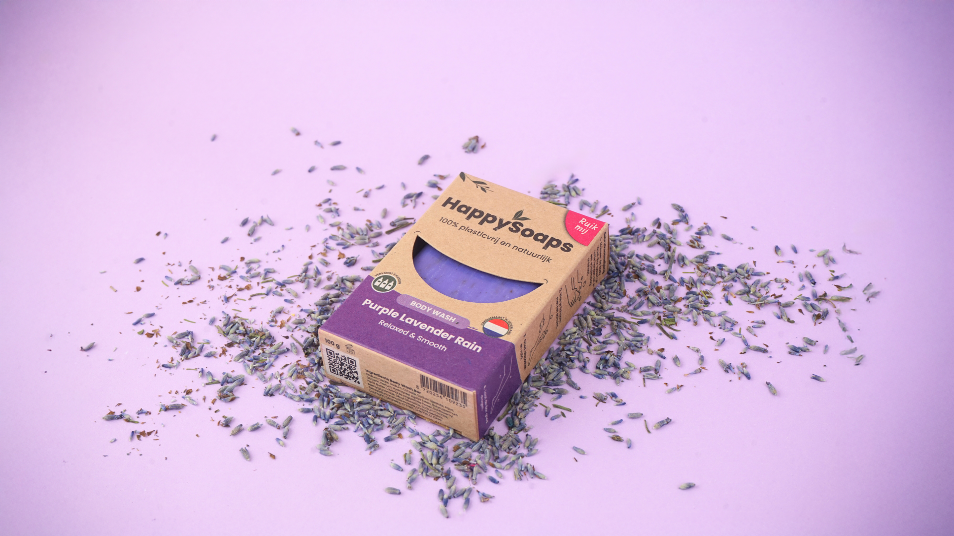 Body Wash Bar - Purple Lavender Rain