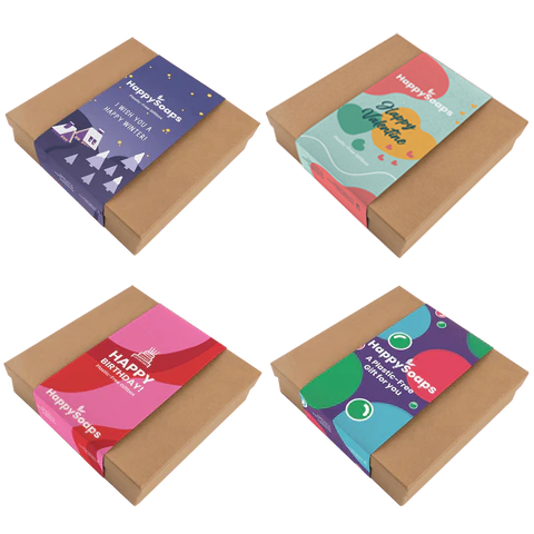 Maak je eigen thema Giftbox! 3 producten: Shaving, Gezichtsreiniger en Shampoo Bar
