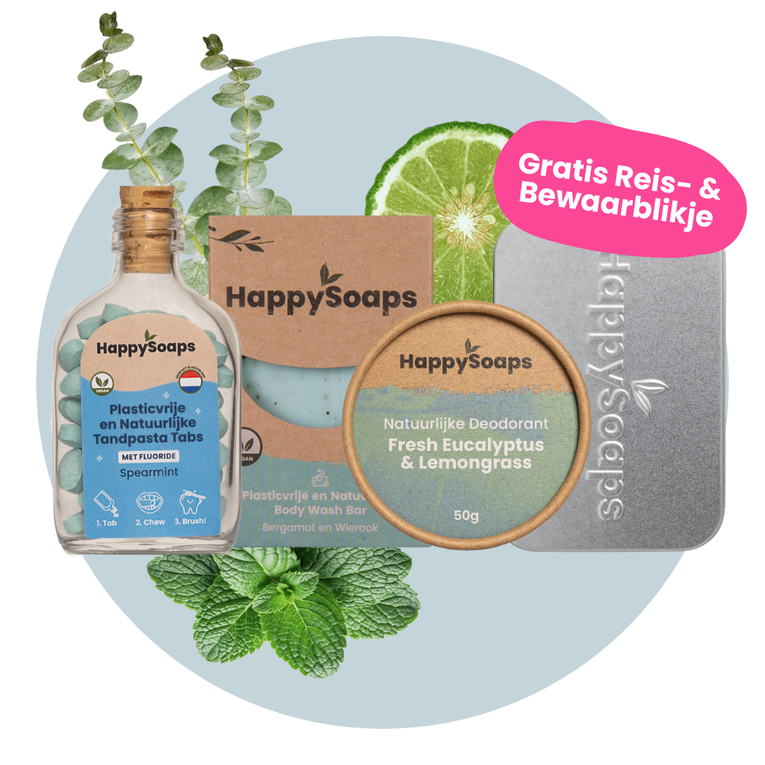Happy Freshness Starterset – Frisse & Verzorgende Routine, HappySoaps NL