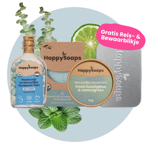 Happy Freshness Starterset – Frisse & Verzorgende Routine, HappySoaps NL