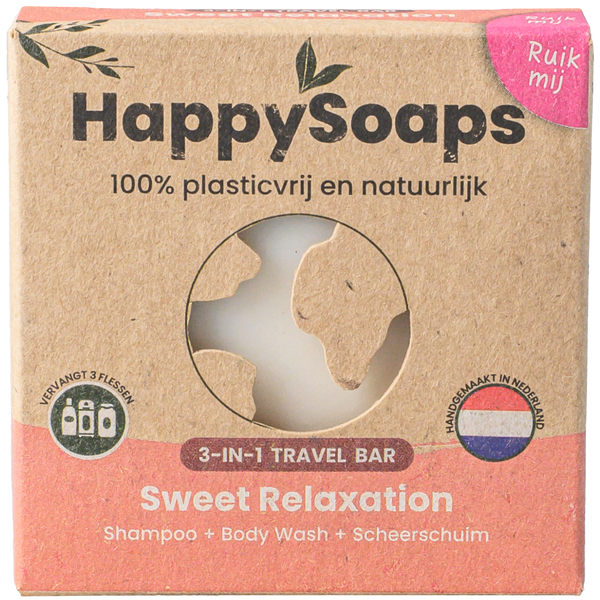 3-in-1 Travel Wash Bar – Sweet Relaxation