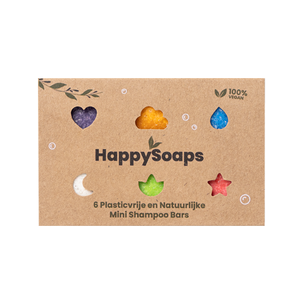 Sleeve met 6 Mini Shampoo Bars