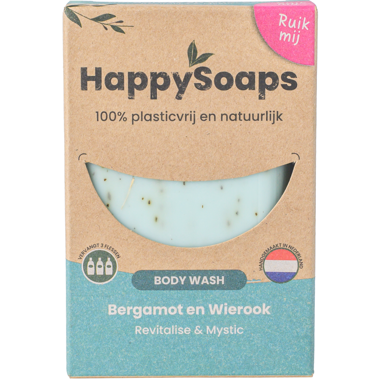 Body Wash Bar - Bergamot en Wierook