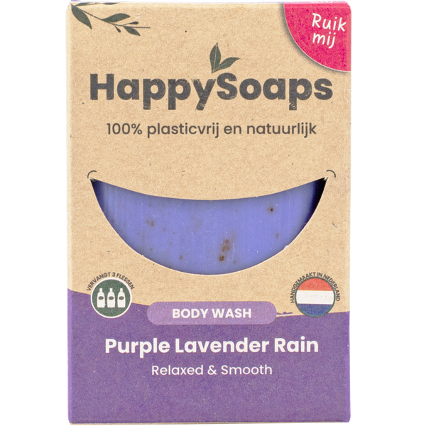 Body Wash Bar - Purple Lavender Rain