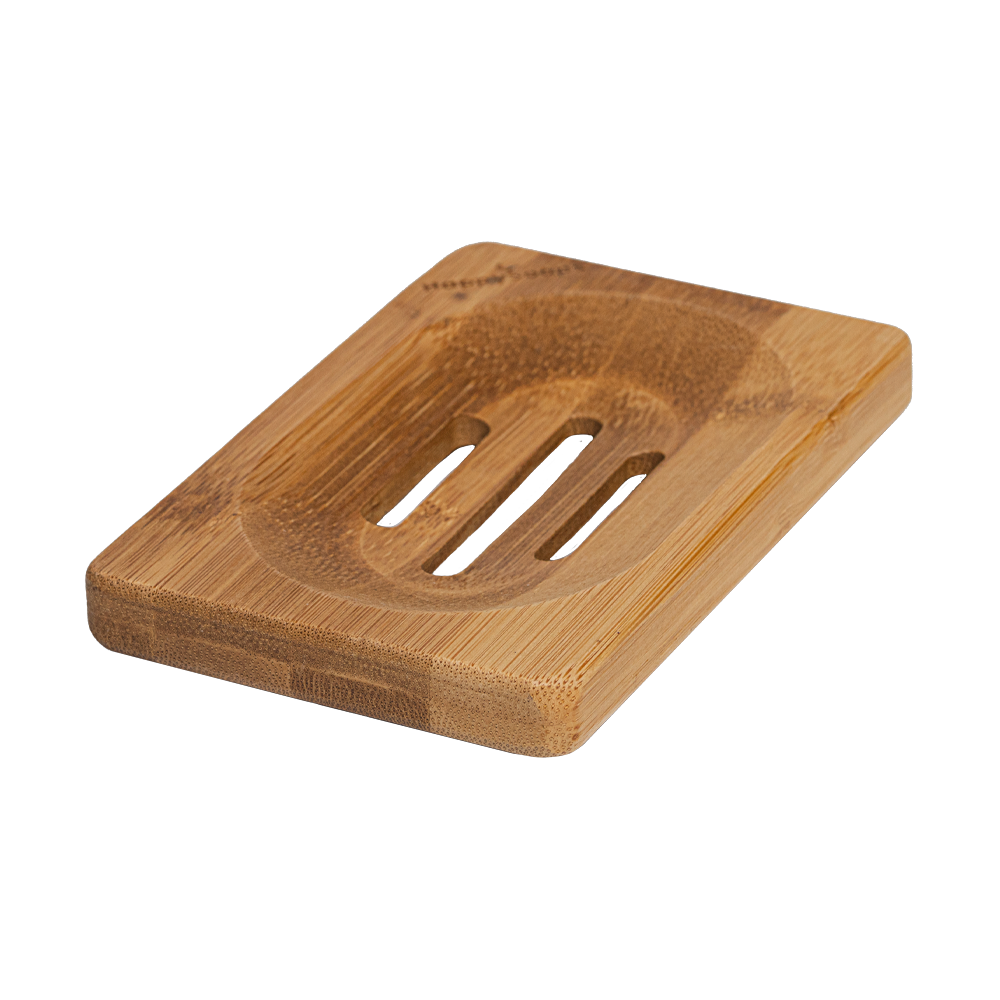 Zeephouder van Bamboe voor twee Bars, HappySoaps NL
