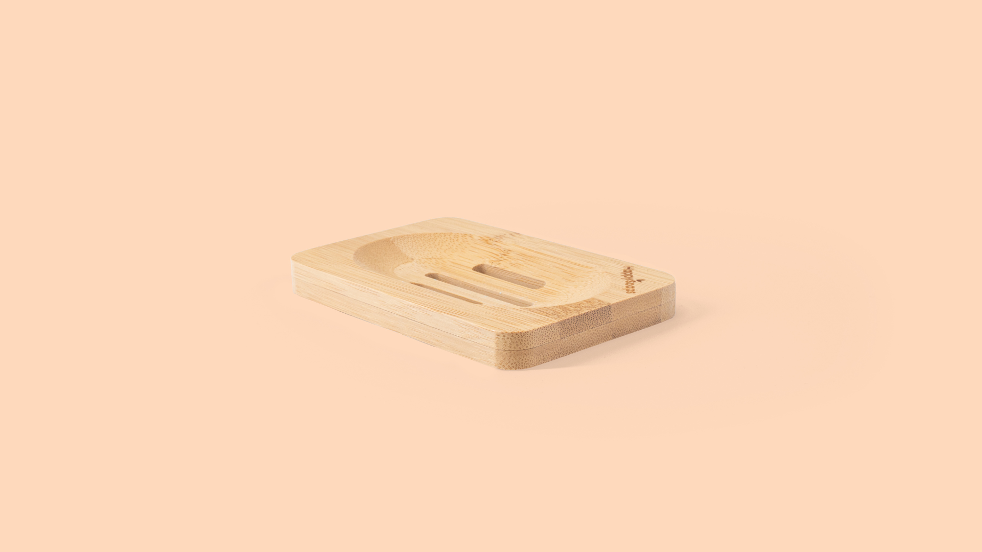 Barhouder van Bamboe - Ovale Bar Cadeau, HappySoaps NL