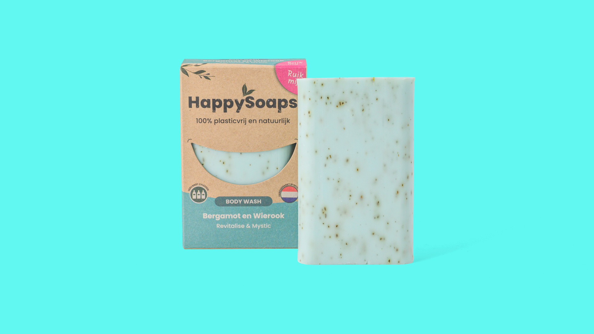Body Wash Bar - Bergamot en Wierook