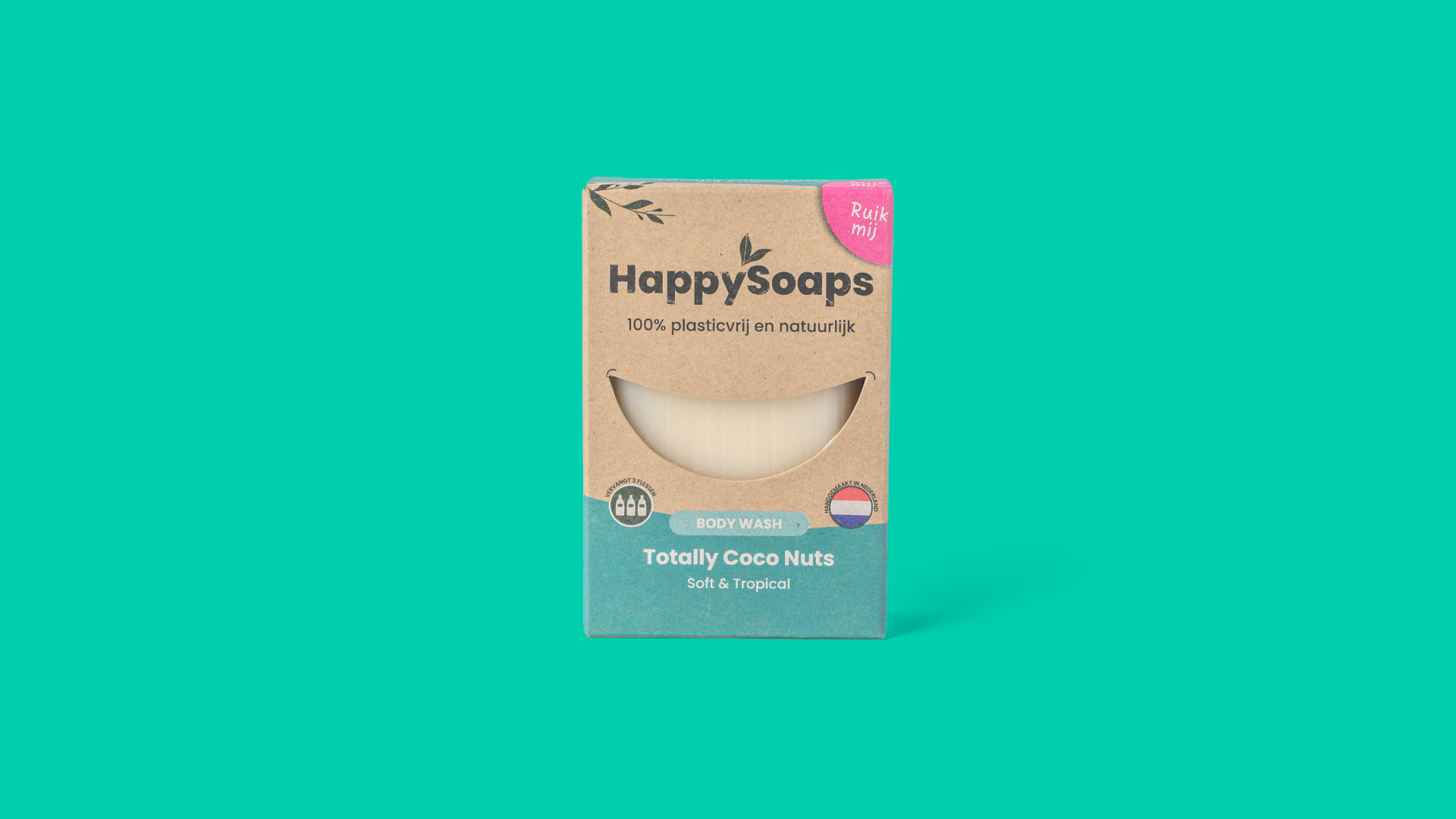 Body Wash Bar - Totally Coco Nuts Cadeau, HappySoaps NL