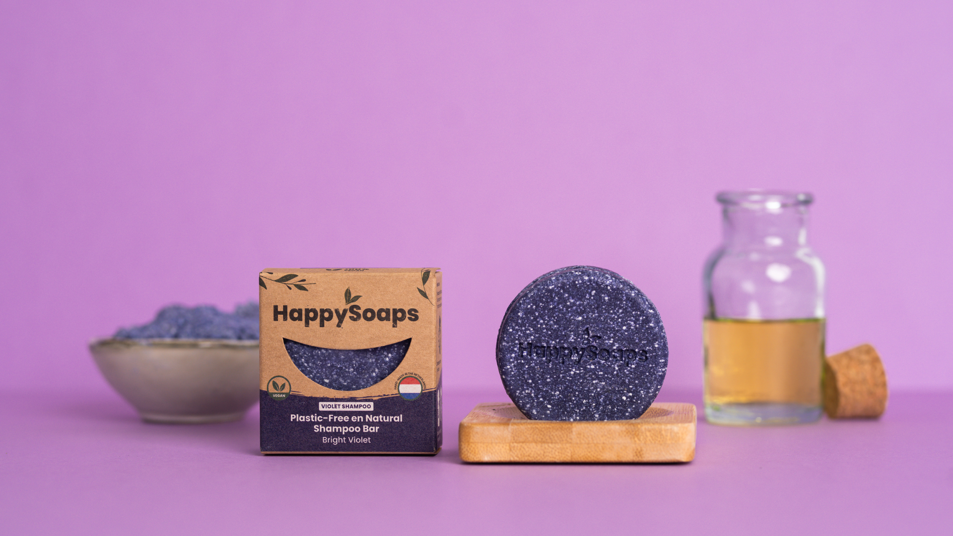 Zilver Shampoo Bar - Bright Violet