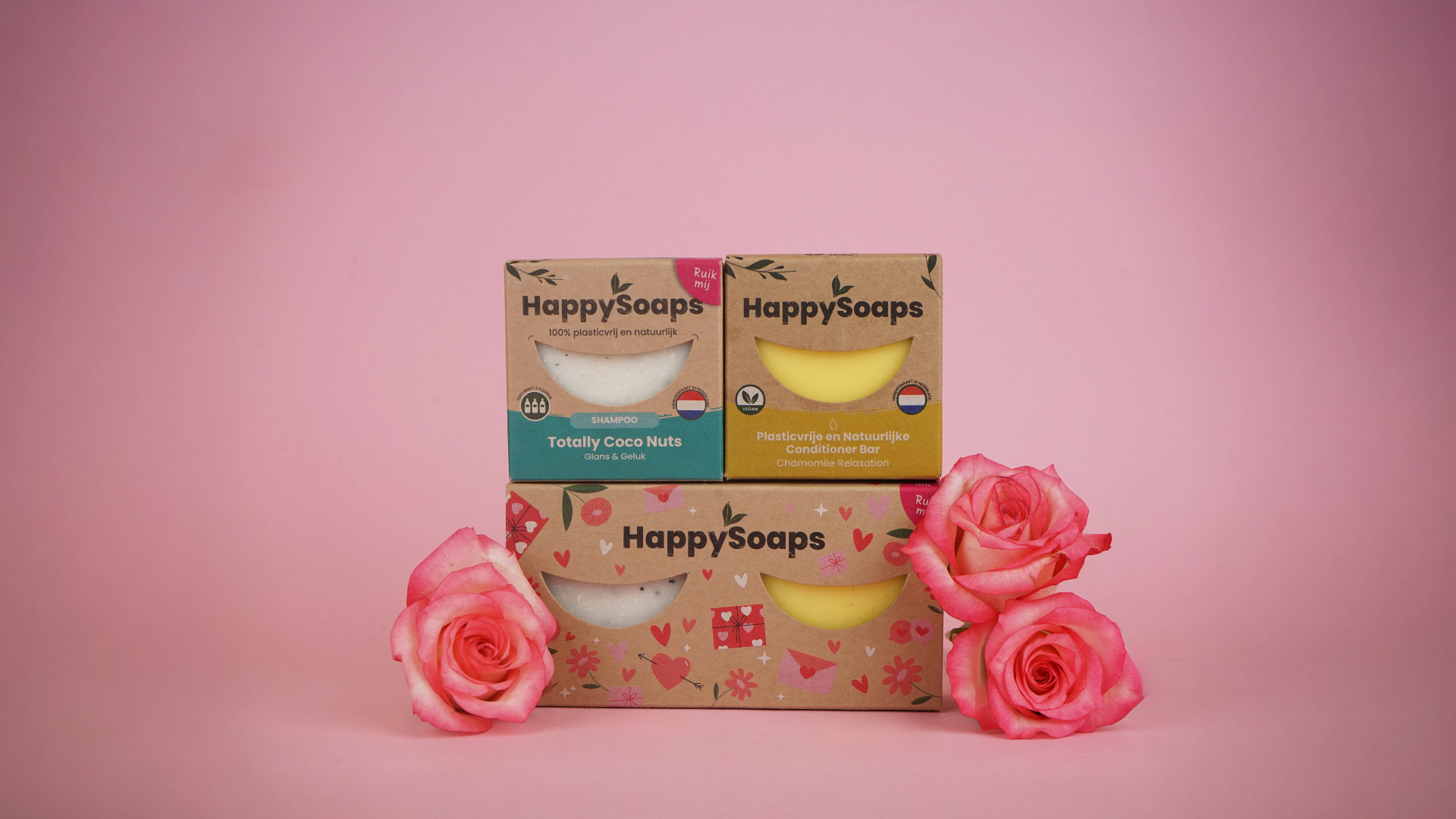 Happy Giftbox - Coconut & Chamomile, HappySoaps NL