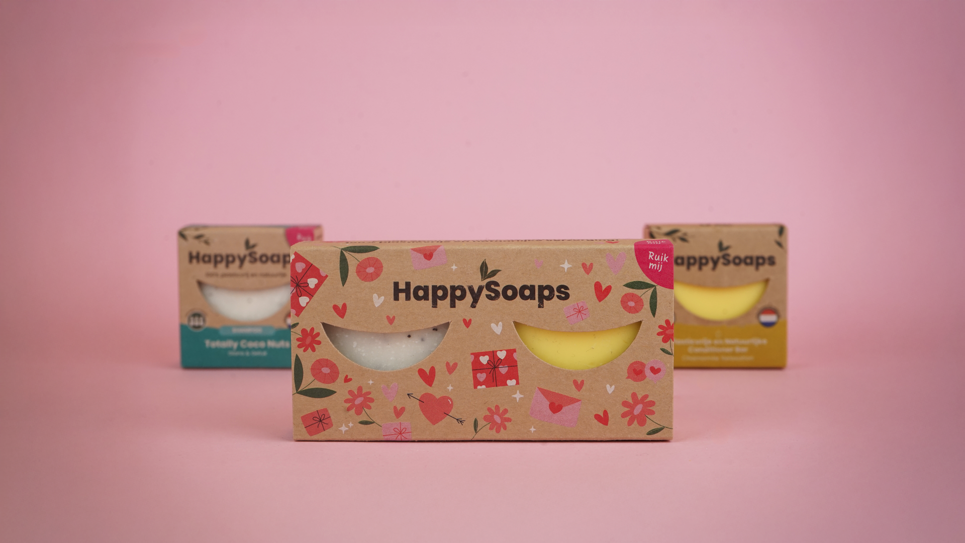 Happy Giftbox - Coconut & Chamomile, HappySoaps NL