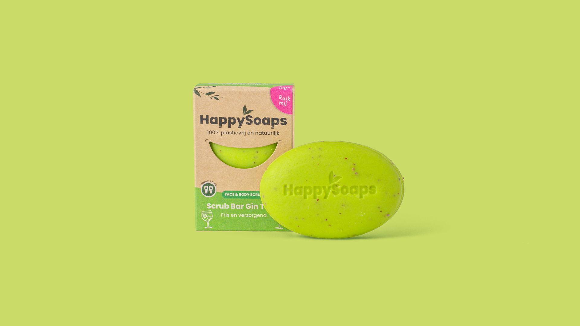 Face & Body Scrub Bar - Gin Tonic