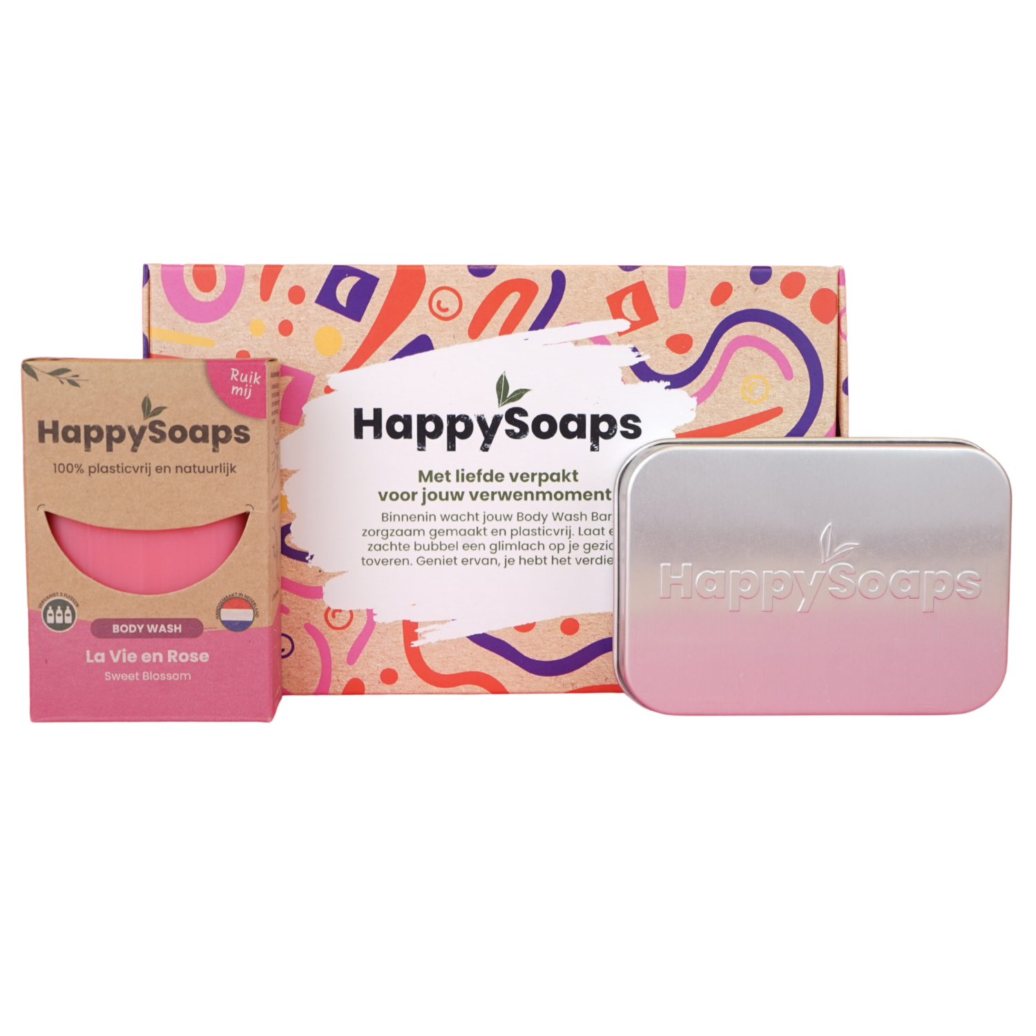 Happy Giftbox - La Vie en Rose, HappySoaps NL