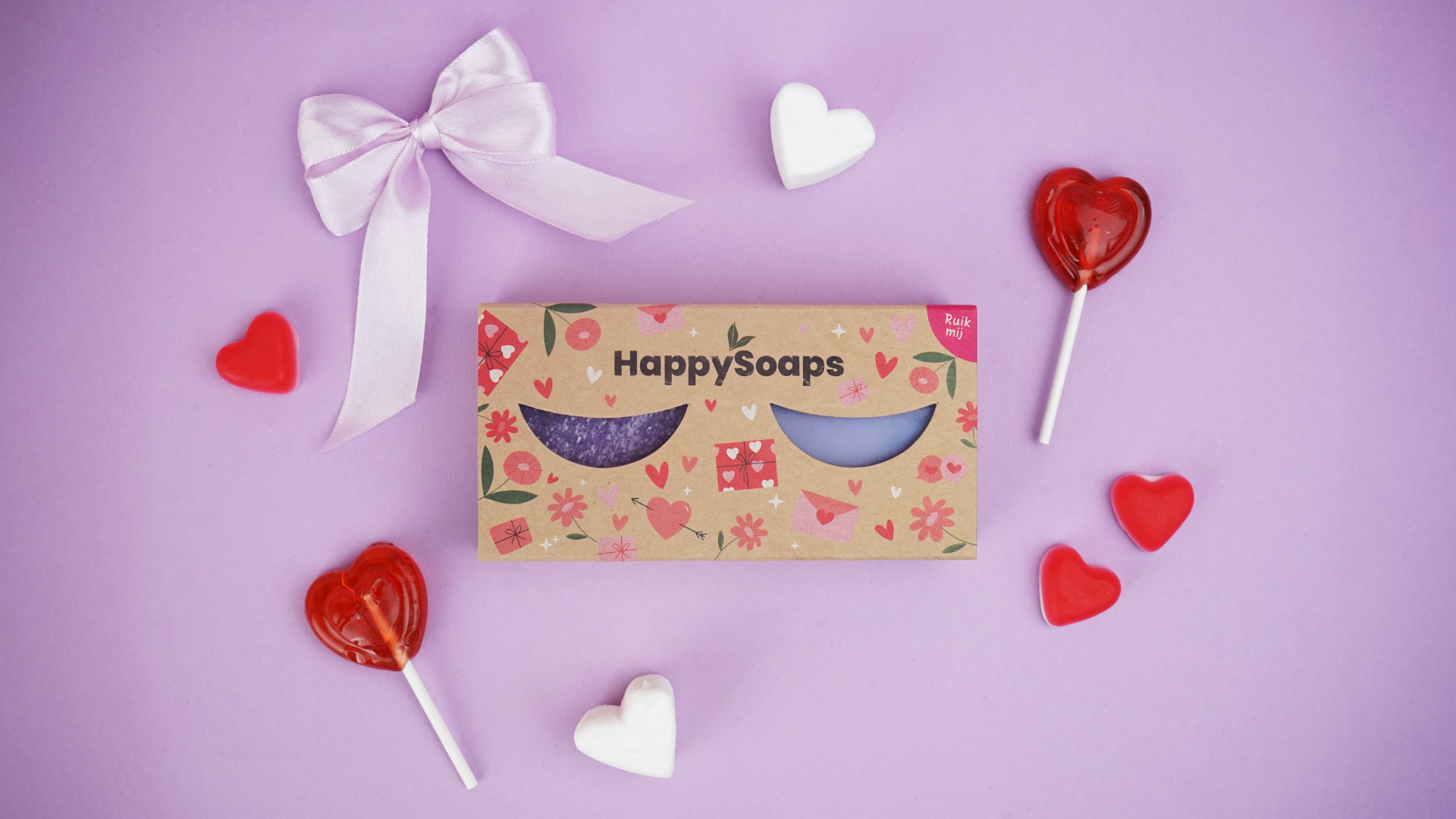 Happy Giftbox - Lavender Rain, HappySoaps NL