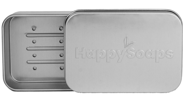 Happy Bar bewaar- en reisblikje rechthoekig