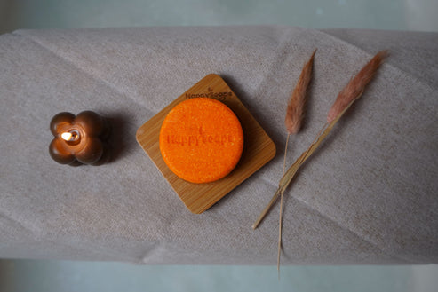 Shampoo Bar met een repairfunctie en een heerlijke zoete en energieke geur. 