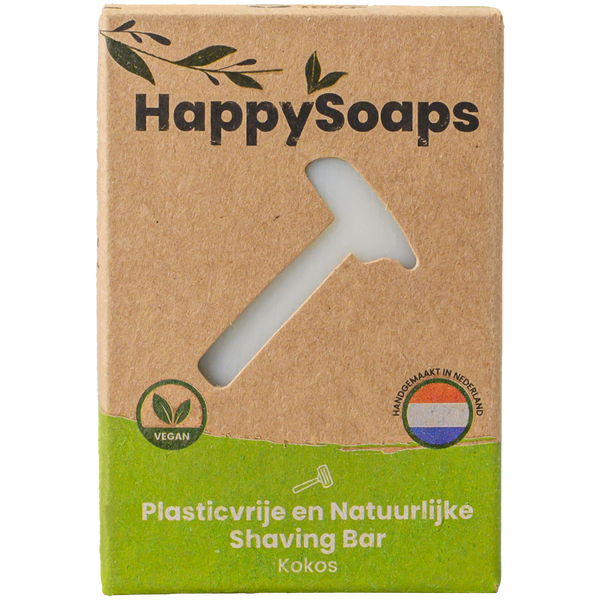 Shaving Bar - Kokos Cadeau, HappySoaps NL
