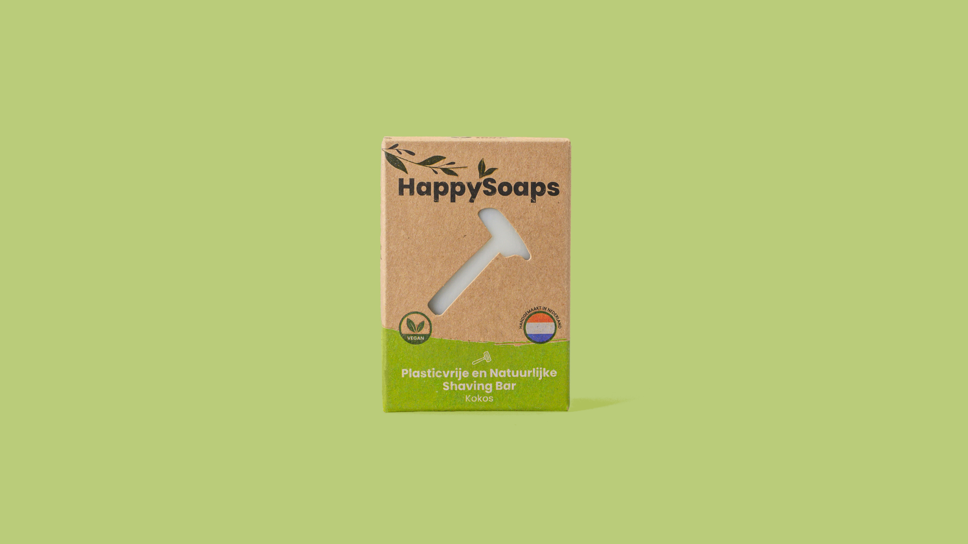 Shaving Bar - Kokos Cadeau, HappySoaps NL