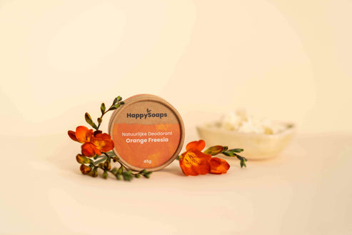 Natuurlijke Deodorant - Orange Freesia, HappySoaps NL