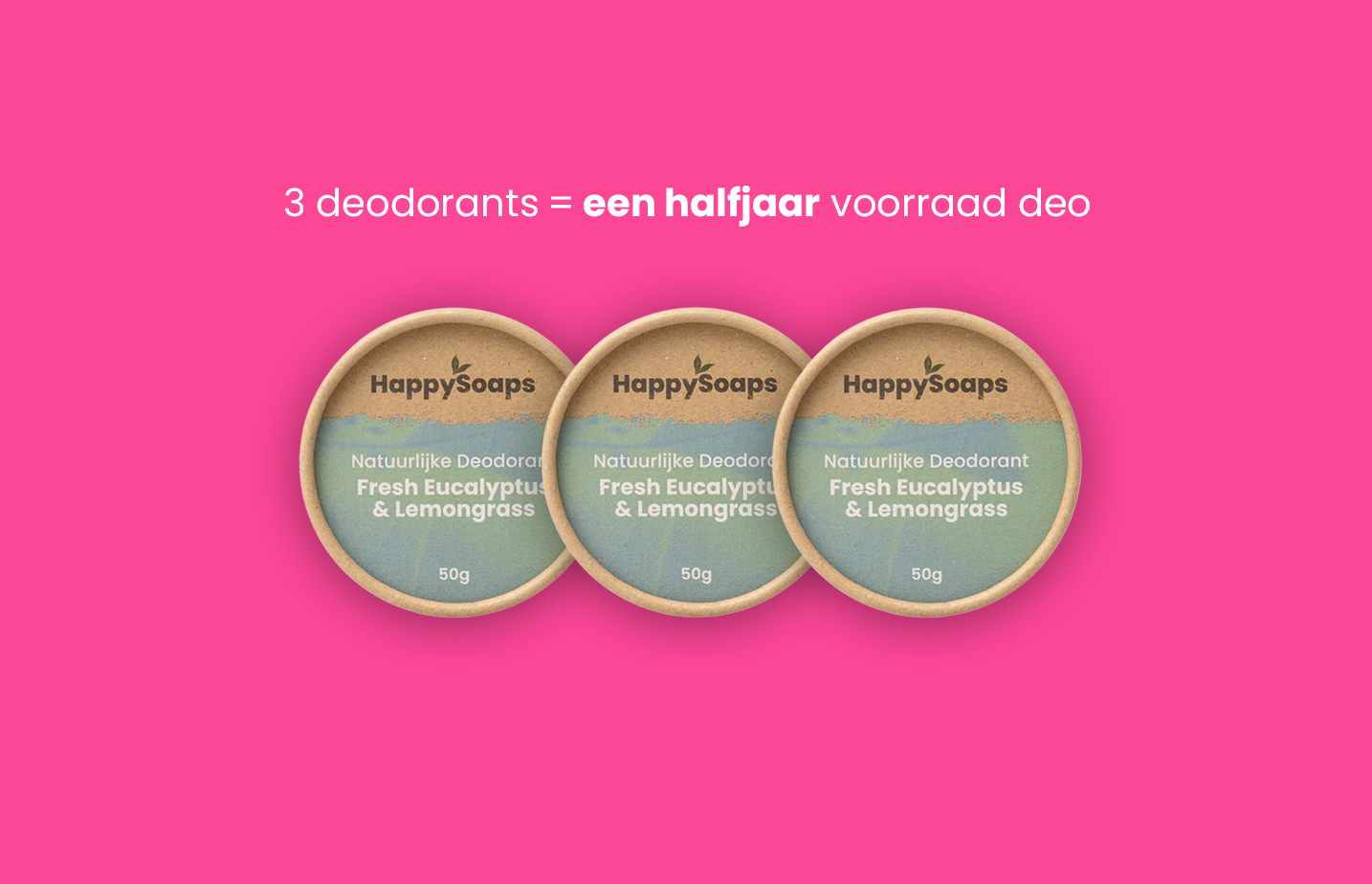 Halfjaar box - Natuurlijke Deodorant