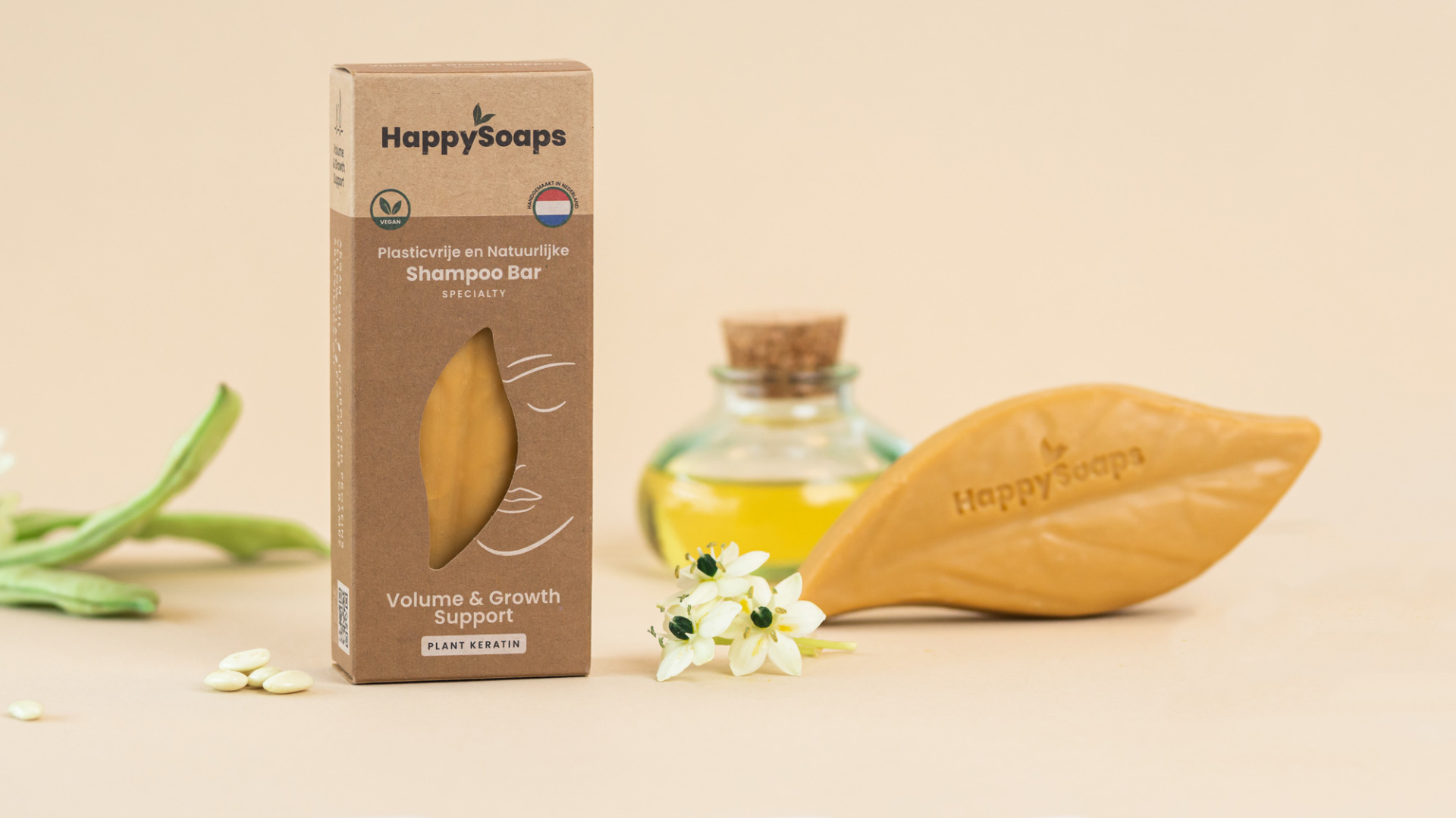 Specialty Shampoo Bar - Volume & Growth Support - Plant Keratin