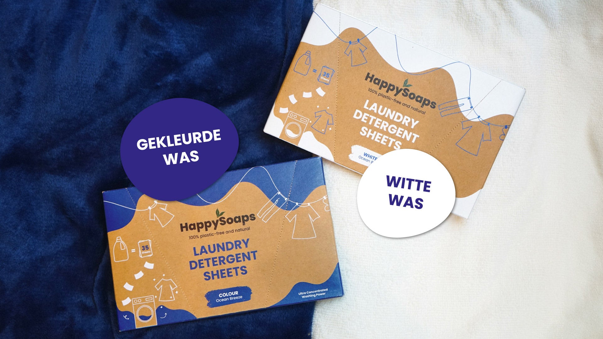 Wasstrips Kwartaalbox - Gekleurde en Witte Was 2+1 GRATIS, HappySoaps NL
