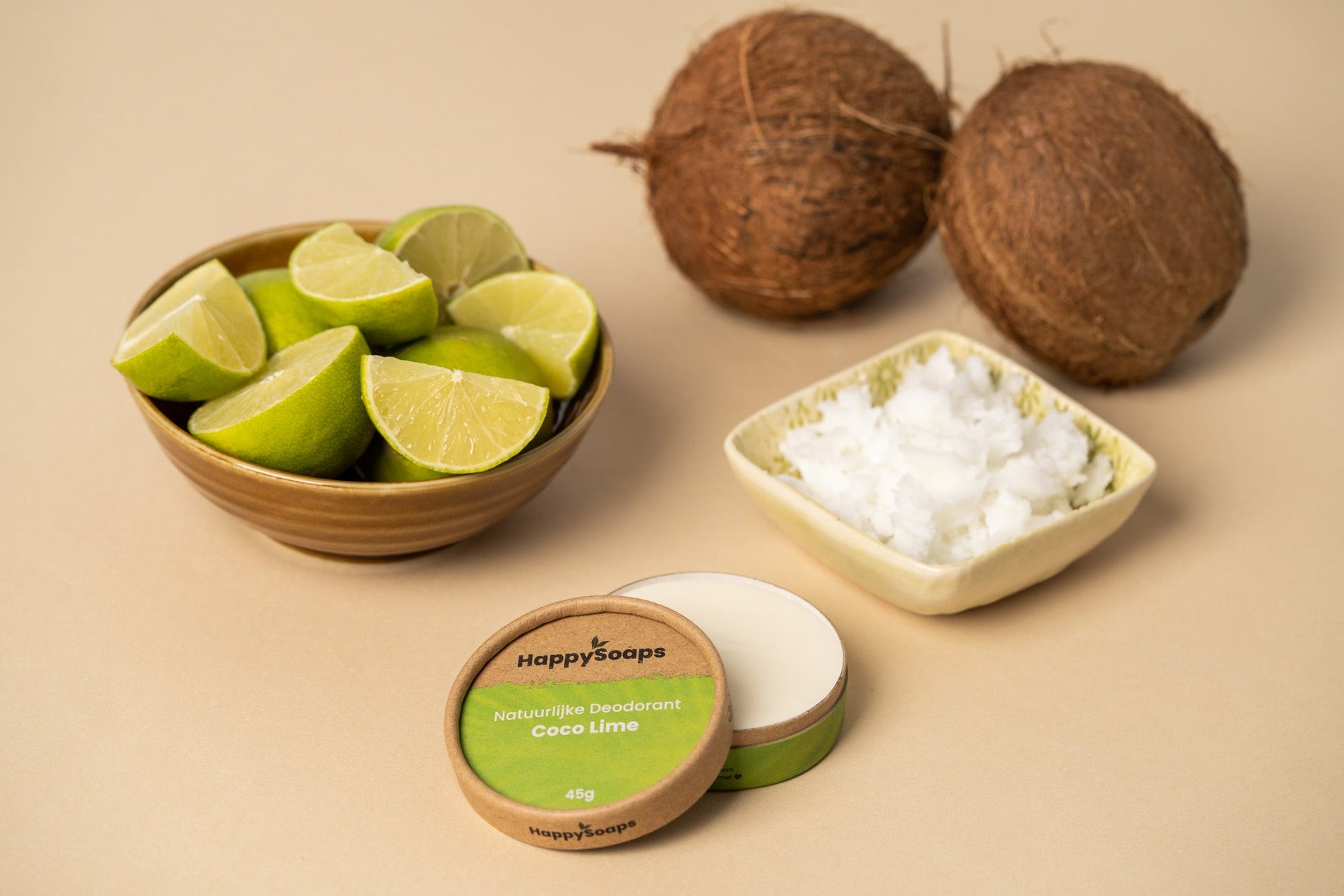 Natuurlijke Deodorant – Coco Lime, HappySoaps NL