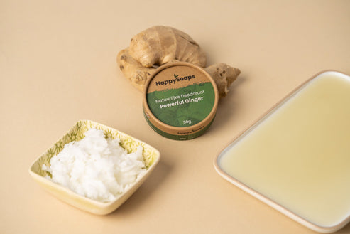 Natuurlijke Deodorant - Powerful Ginger, HappySoaps NL
