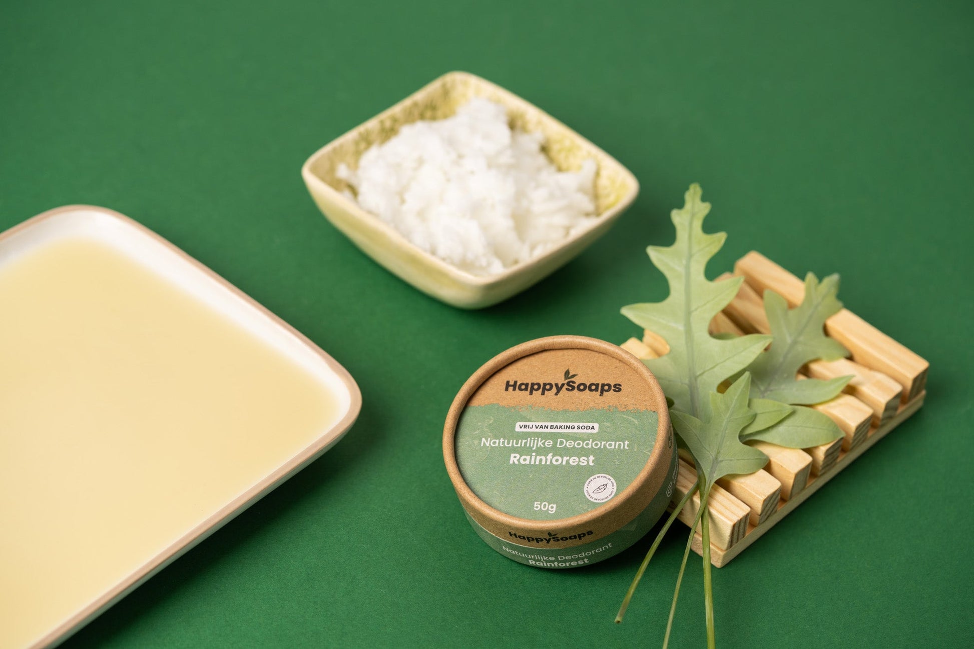 Natuurlijke Deodorant voor de Gevoelige Huid - Rainforest, HappySoaps NL