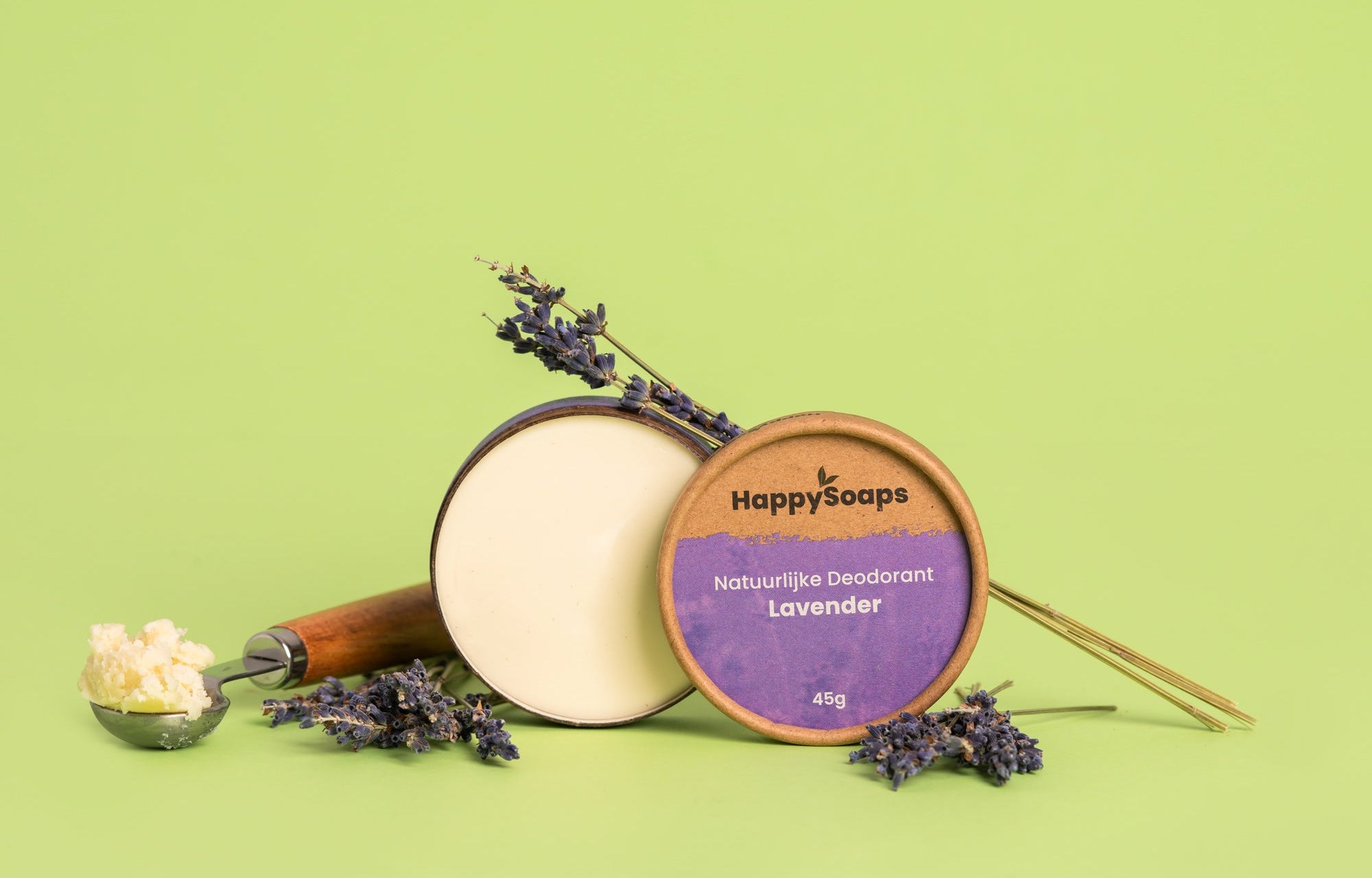Natuurlijke Deodorant - Lavender, HappySoaps NL