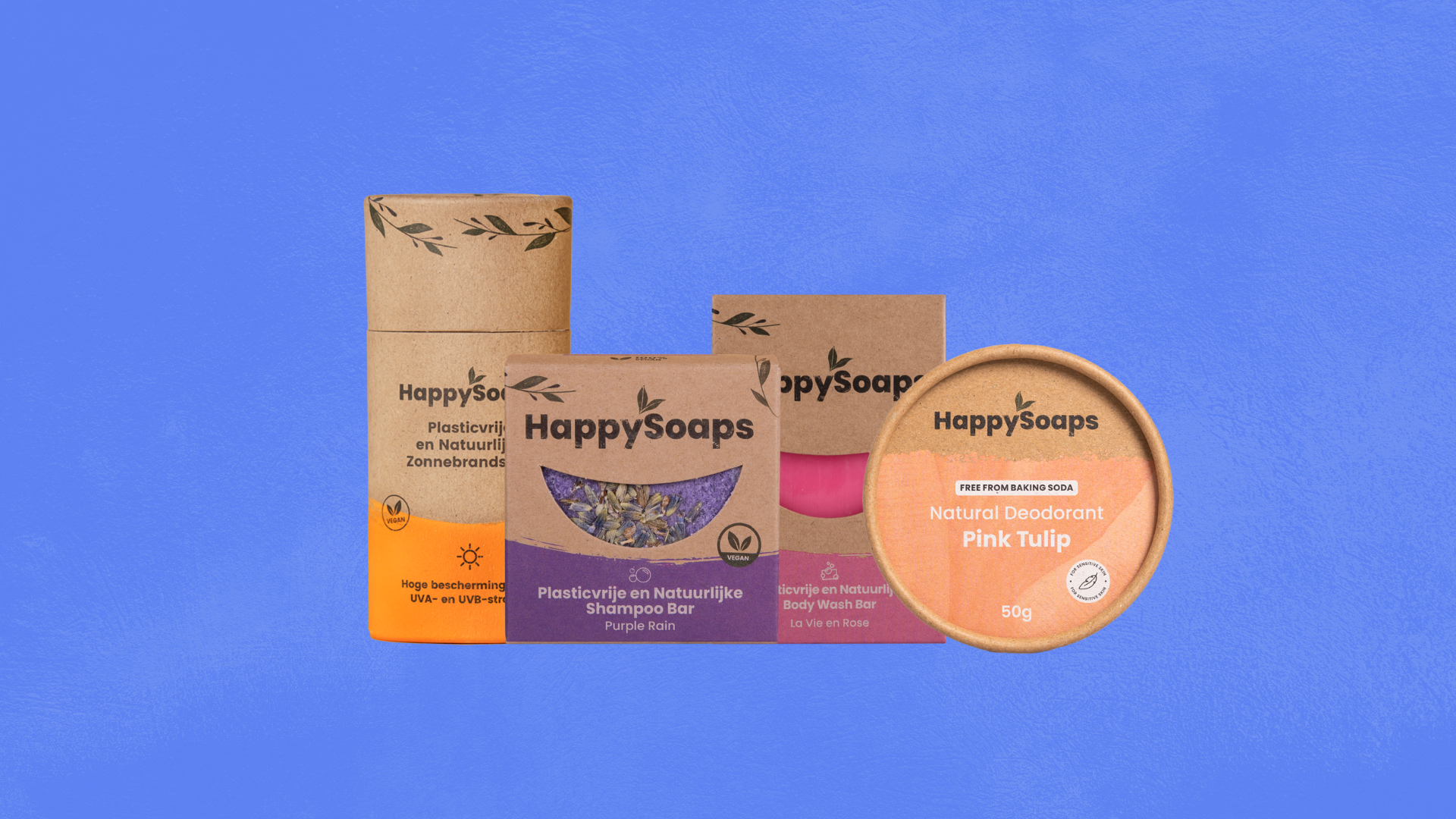 Voordelige Reisbundel met Plasticvrije Verzorging, HappySoaps NL