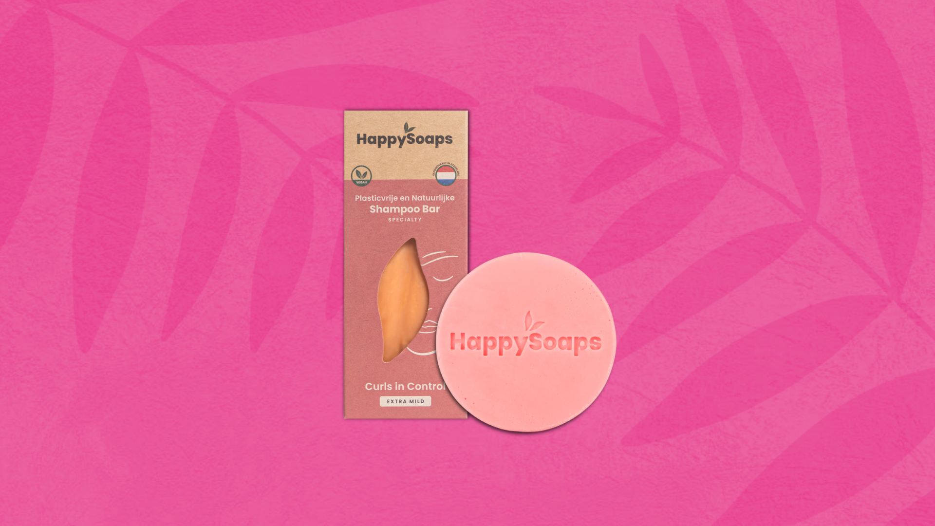 Premium haarbundel met  Professional Shampoo Bar en Conditioner Bar, HappySoaps NL