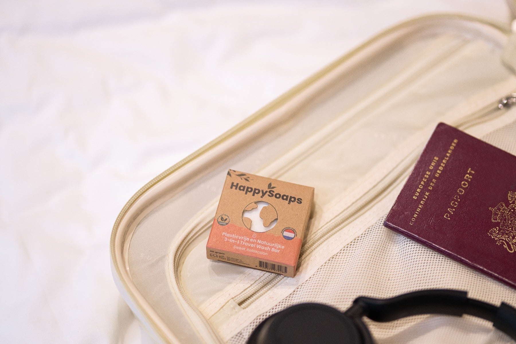 3-in-1 Travel Wash Bar – Sweet Relaxation, HappySoaps NL