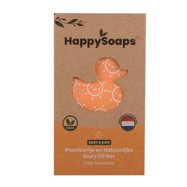 Baby & Kids Body Oil Bar - Little Sunshine, HappySoaps NL