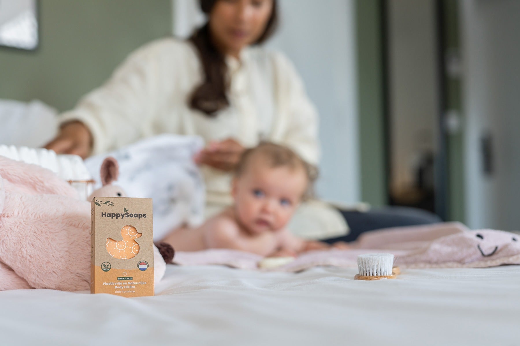 Baby & Kids Body Oil Bar - Little Sunshine, HappySoaps NL
