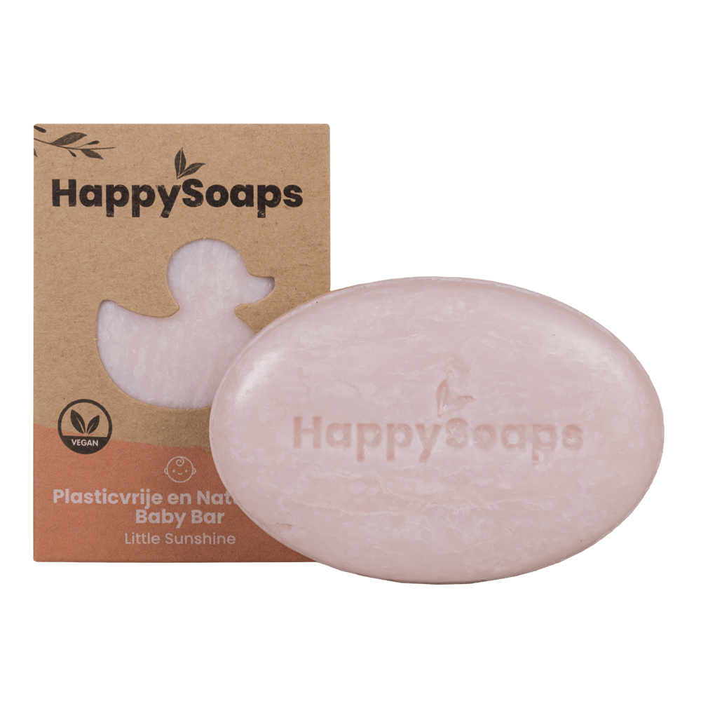 Baby & Kids Shampoo en Body Wash Bar - Little Sunshine, HappySoaps NL