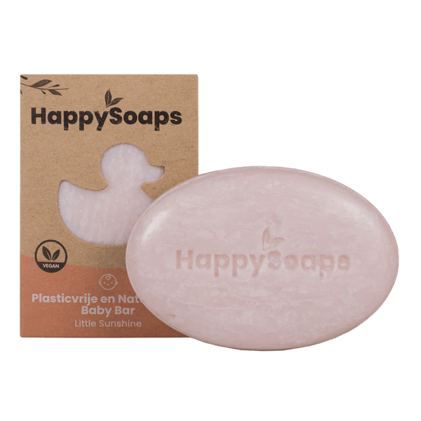 Baby & Kids Shampoo en Body Wash Bar - Little Sunshine, HappySoaps NL