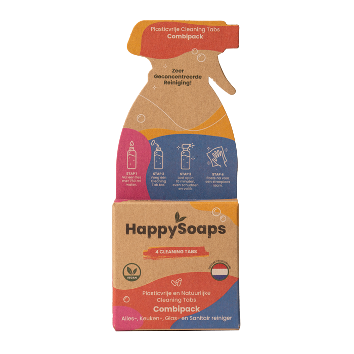 Cleaning Tabs - Combipack, HappySoaps NL