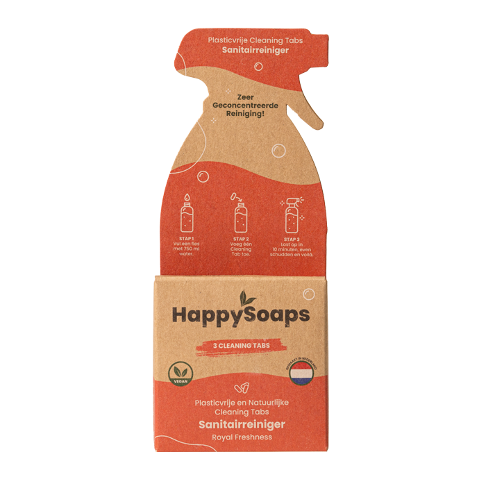 Cleaning Tabs - Sanitairreiniger- Royal Freshness, HappySoaps NL