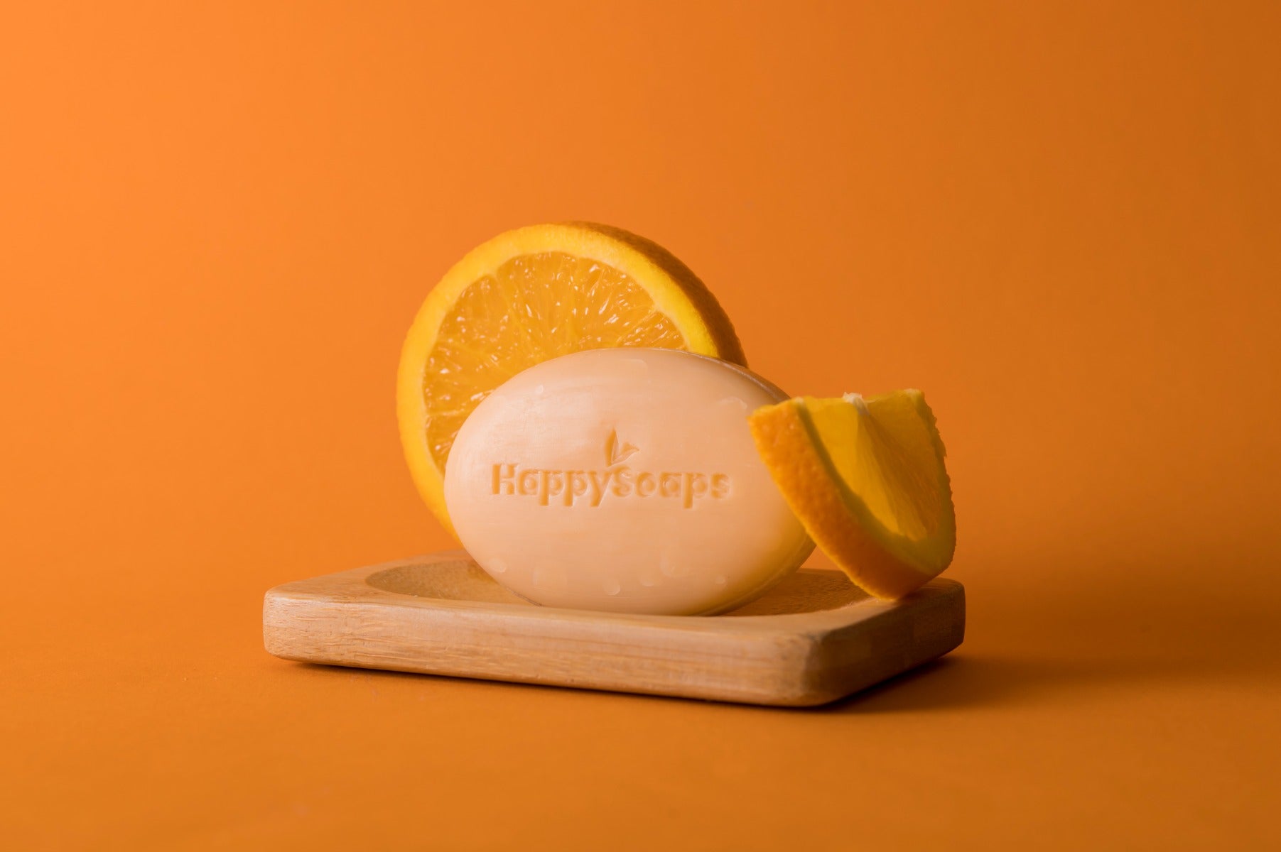 Gezichtsreiniger Bar Sinaasappel, HappySoaps NL