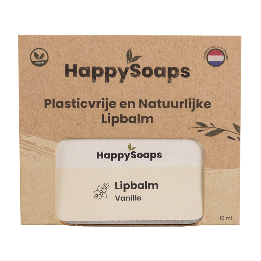 Lipbalm - Vanille, HappySoaps NL