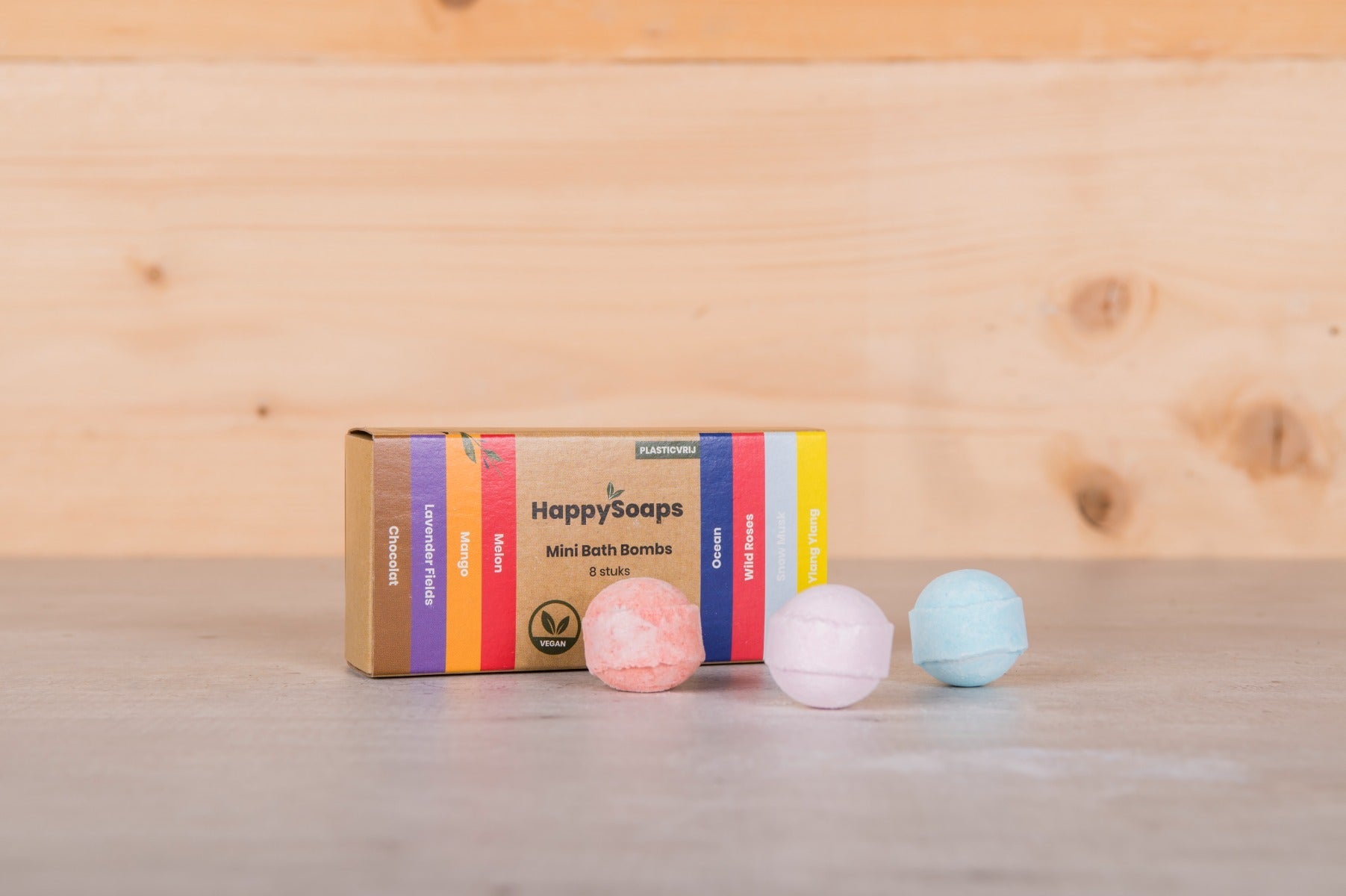 Mini Bath Bombs - Herbal Sweets, HappySoaps NL